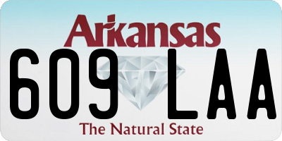 AR license plate 609LAA