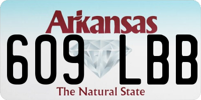 AR license plate 609LBB
