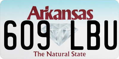 AR license plate 609LBU