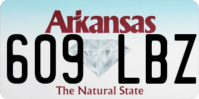AR license plate 609LBZ