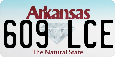 AR license plate 609LCE