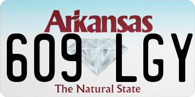 AR license plate 609LGY