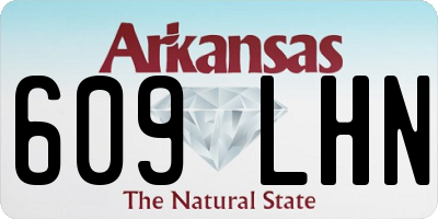 AR license plate 609LHN