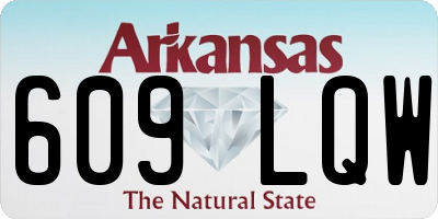AR license plate 609LQW