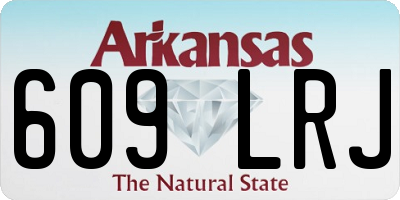 AR license plate 609LRJ