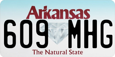 AR license plate 609MHG