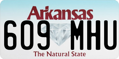 AR license plate 609MHU
