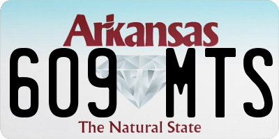 AR license plate 609MTS