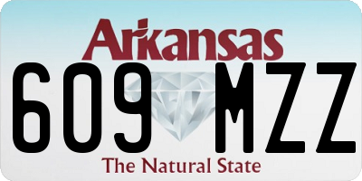 AR license plate 609MZZ