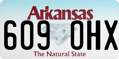 AR license plate 609OHX