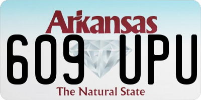 AR license plate 609UPU
