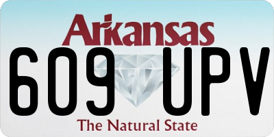 AR license plate 609UPV