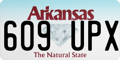 AR license plate 609UPX