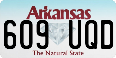AR license plate 609UQD