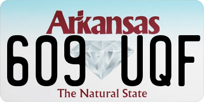 AR license plate 609UQF