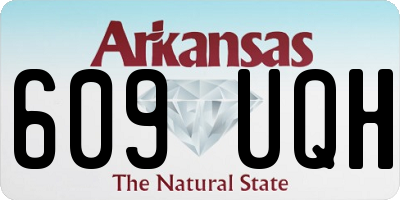 AR license plate 609UQH