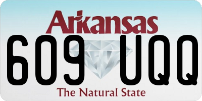 AR license plate 609UQQ