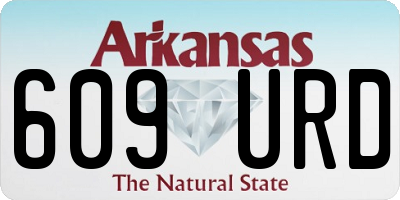 AR license plate 609URD