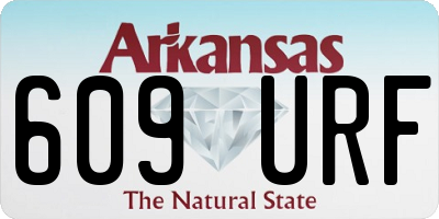 AR license plate 609URF