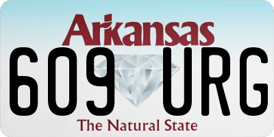 AR license plate 609URG