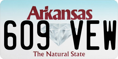 AR license plate 609VEW