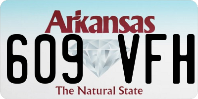AR license plate 609VFH