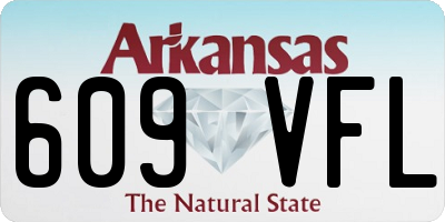 AR license plate 609VFL