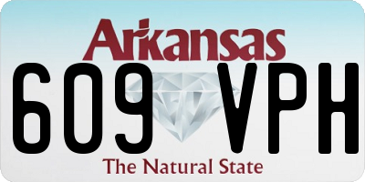AR license plate 609VPH