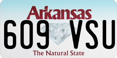 AR license plate 609VSU