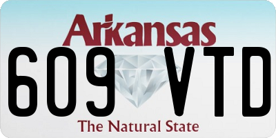 AR license plate 609VTD