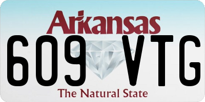 AR license plate 609VTG