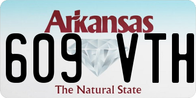 AR license plate 609VTH