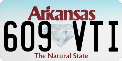 AR license plate 609VTI
