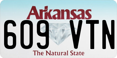 AR license plate 609VTN