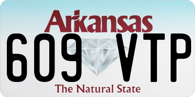 AR license plate 609VTP