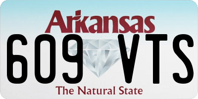 AR license plate 609VTS