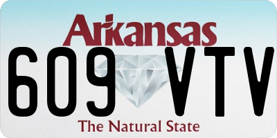 AR license plate 609VTV