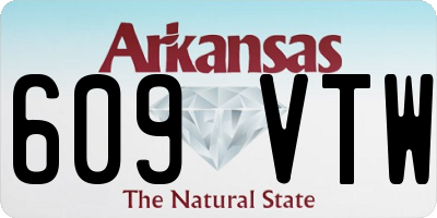 AR license plate 609VTW
