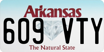 AR license plate 609VTY