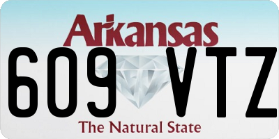 AR license plate 609VTZ