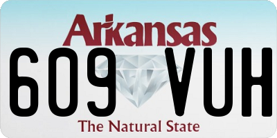 AR license plate 609VUH