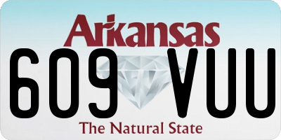 AR license plate 609VUU