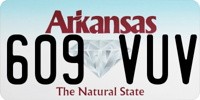 AR license plate 609VUV