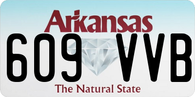 AR license plate 609VVB