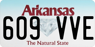 AR license plate 609VVE