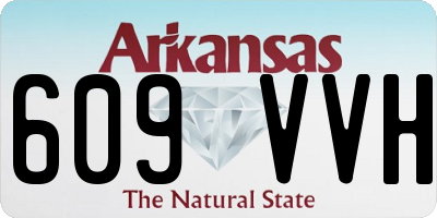 AR license plate 609VVH