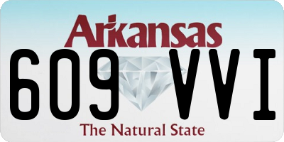 AR license plate 609VVI