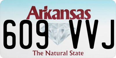 AR license plate 609VVJ