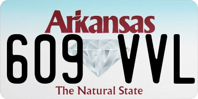 AR license plate 609VVL