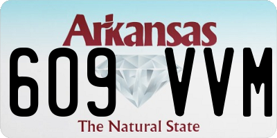 AR license plate 609VVM